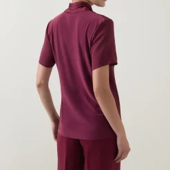 Discount JOSEPH RIBKOFF Knitted Wrap Blouse