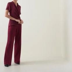 Discount JOSEPH RIBKOFF Knitted Wrap Blouse