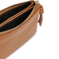New WHISTLES Knotted Zip-Top Purse