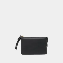 Knotted Zip-Top Purse