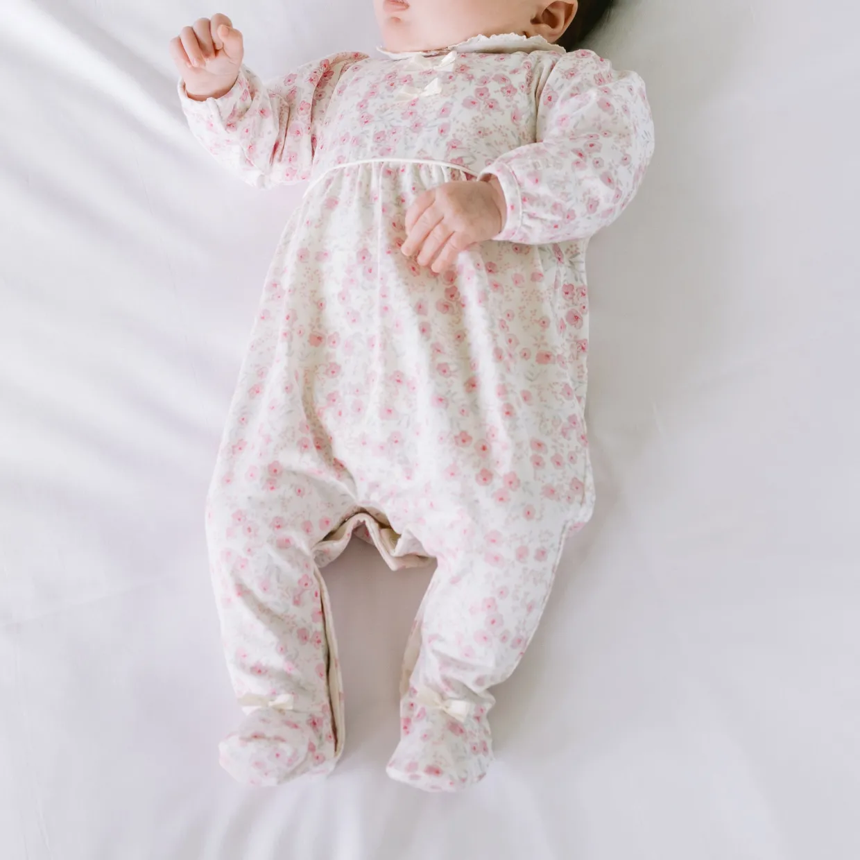 Kylie Floral Babygrow & Hairband Two-Piece Set