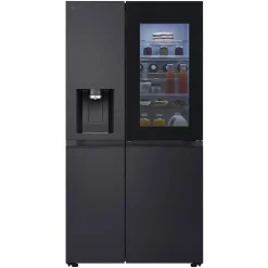 628L InstaView American Plumbed Black Steel