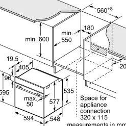 Fashion NEFF 71L N 50 Built-in Oven 60x60 cm Stainless Steel