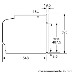 Fashion NEFF 71L N 50 Built-in Oven 60x60 cm Stainless Steel