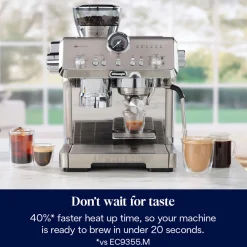 Best DE'LONGHI La Specialista Opera Bean to cup Coffee Machine with HomeCafe Kit Stainless Steel