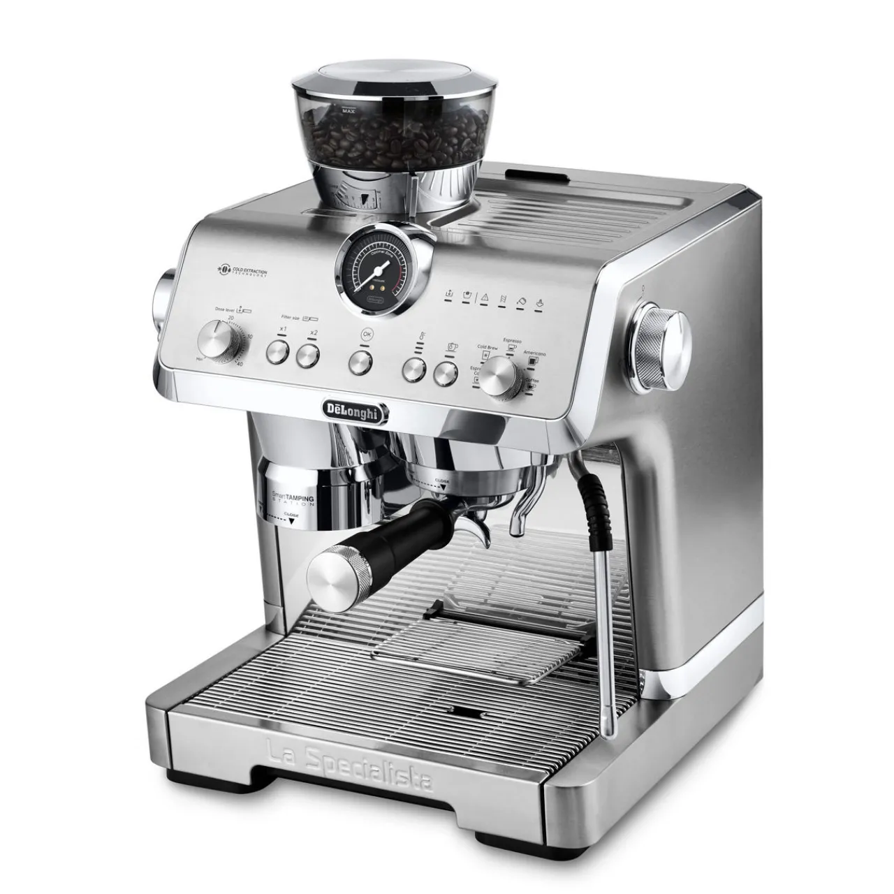 Best DE'LONGHI La Specialista Opera Bean to cup Coffee Machine with HomeCafe Kit Stainless Steel