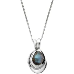 Online JUVI DESIGNS Labradorite Pebble Charms Necklace
