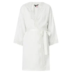 Fashion LAUREN Lace Kimono Robe