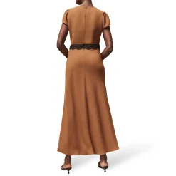 Discount RO&ZO Lace Trim Flared Dress