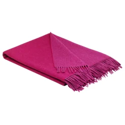 Lambswool Very Berry Reversible Throw