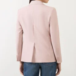 Lamine Single-Breasted Fitted Blazer