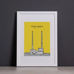 Landmark Yellow Poolbeg Small Print