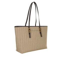 Large Logo Jacquard Tote Bag