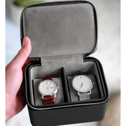 Fashion STACKERS Large Zipped Travel Watch Box