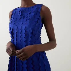 Best JOSEPH RIBKOFF Laser-Cut Scuba Dress