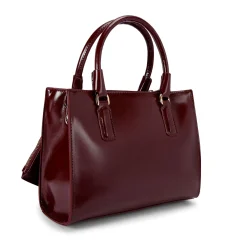 Latte Mini Patent Crossbody Bag