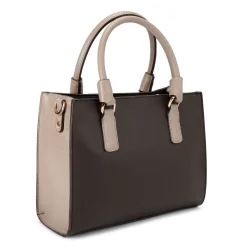 Latte Mini Two-Tone Crossbody Bag