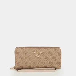 Laurel II Logo Zip-Around Large Wallet