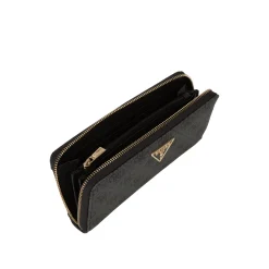 Laurel II Logo Zip-Around Large Wallet