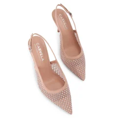 New CARVELA Lavish Jewel Slingback Pumps