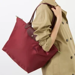 Fashion LONGCHAMP Le Pliage Green L Tote bag