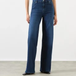 New FRAME Le Slim Palazzo High-Rise Wide Leg Jeans