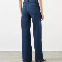 New FRAME Le Slim Palazzo High-Rise Wide Leg Jeans