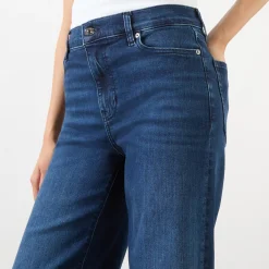 New FRAME Le Slim Palazzo High-Rise Wide Leg Jeans