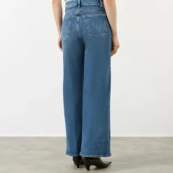 Best FRAME Le Slim Palazzo Wide-Leg Jeans