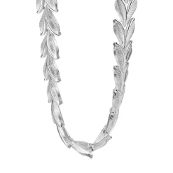 Fashion NEWBRIDGE SILVERWARE Leaf Link Necklace