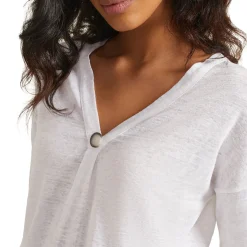 New PHASE EIGHT Leah Linen Top