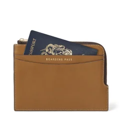 Fashion ASPINAL OF LONDON Leather Zipped Travel Wallet