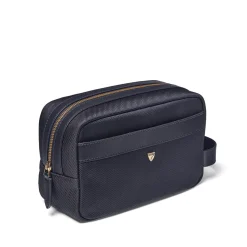 Best ASPINAL OF LONDON Leather-Trim Canvas Wash Bag