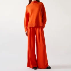 Outlet LK BENNETT Leigh Mock Neck Sweater