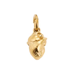 Lennán Heart Charm Gold