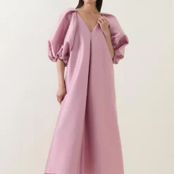 Online ROISIN LINNANE Lennon Pleat-Detail Dress