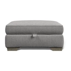 Leonardo Storage Stool Grey