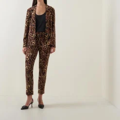 Sale JOSEPH RIBKOFF Leopard Print Single Breasted Blazer