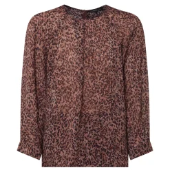 Leopard Tunic Blouse