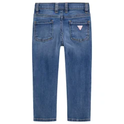 Letter Logo Love Denim Skinny Jeans