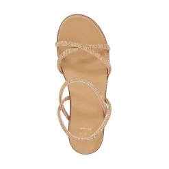 Levia Diamanté Crossover Sandals