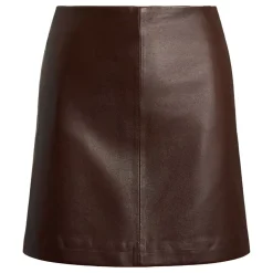 Discount LAUREN Liddle Leather Pencil Mini Skirt
