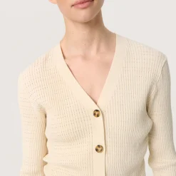 Fashion SOAKED IN LUXURY Lidya Rib Knit Cardigan