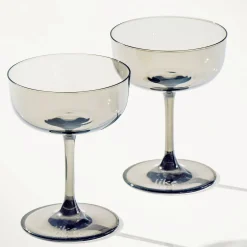 Fashion VILLEROY & BOCH Like Smoke Champagne Coupe, Set of Two