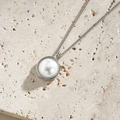 Clearance METTLE & BLOOM Lilia Pearl Necklace