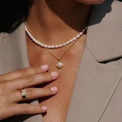 Lilia Pearl Necklace