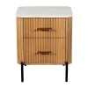 Lille 2-Drawer Bedside Table