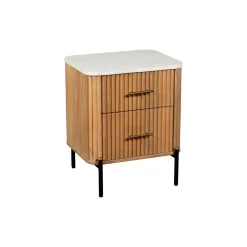Lille 2-Drawer Bedside Table