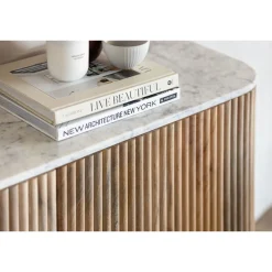 Clearance CASEYS FURNITURE Lille Wide Sideboard Brown