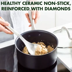 Fashion GREENPAN Lima Midnight Saucepan 20cm